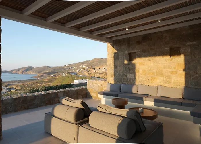 فيلة Retreat Hill Luxury Mykonos أنو ميرا